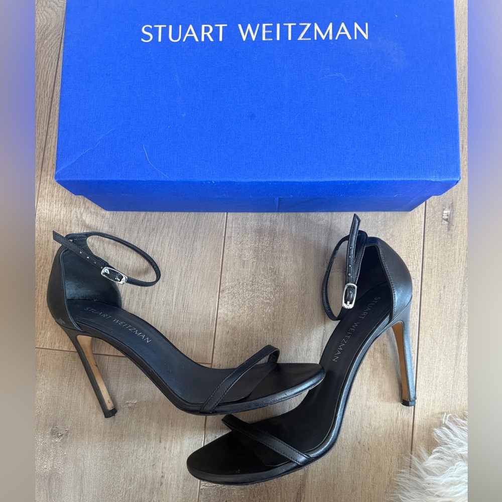 Stuart Weitzman Black Heels Stilletos